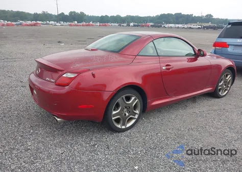 2006 Lexus Sc 430 из США, поврежденный, VIN JTHFN48Y569007235